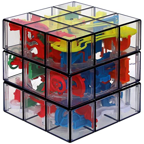 PERPLEXUS - ROMPECABEZAS PERPLEXUS RUBIK - Bola Laberinto 3D Fusión Perplexus y Cubo de Rubik 3x3 con 200 Obstáculos - 6055892 - Juguetes Niños 8 años +