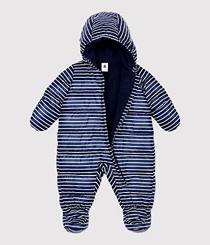 Petit Bateau A01E5 Ropa Interior, Azul/Blanco, 6 Mes para Bebés