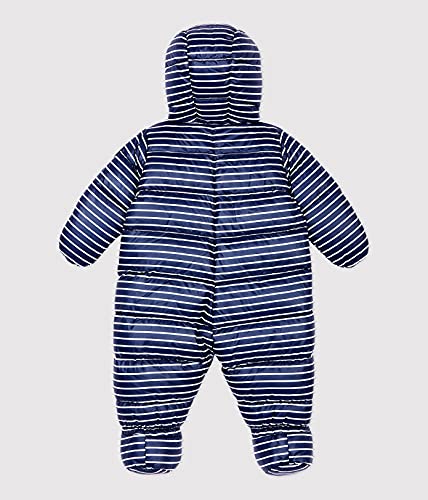 Petit Bateau A01E5 Ropa Interior, Azul/Blanco, 6 Mes para Bebés