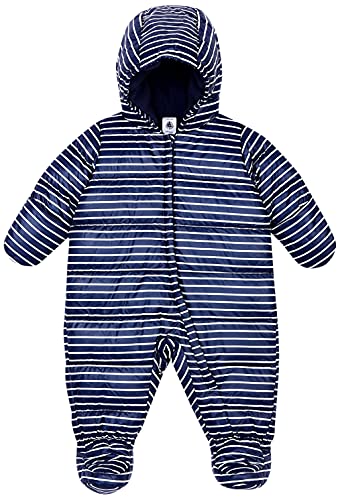 Petit Bateau A01E5 Ropa Interior, Azul/Blanco, 6 Mes para Bebés