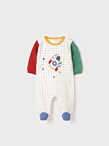 Pijama Bebe - Pelele Bebe niño – Pijama Bebe Recien Nacido- para Dormir - Pijamas con pies- Pack de Dos - para Bebe niño de 3meses a 18 Meses – algodón-Caja de Regalo (9 Meses, Trebol)