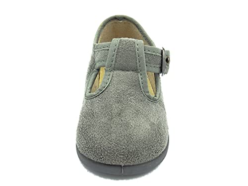 PULIDINES - Pepito de serratex con Suela de Goma Bebé niño Talla: 18 Color: Gris