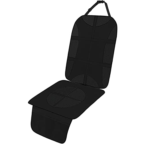 Punvot Protector Asiento Coche, Protector Coche Silla Bebe, Protector Asiento Coche Niños Funda Coche Silla Delantero Universal Coche Protector Asiento Trasero Coche para Asientos de Coche de Bebé