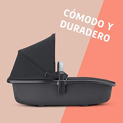 Quinny 1503991000 Hux Capazo para el Quinny Hubb Mono, Quinny Hubb Duo o Quinny VNC, Black on Black (negro)