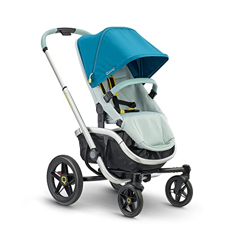 Quinny VNC Carrito bebé reversible y reclinable posición para dormir desde nacimiento, manillar regulable en altura, plegable con una sola mano, color Grey Twist