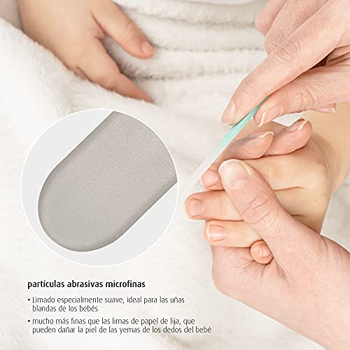 Reer Premiumcare - Lima De Cristal Para Bebés, Blanco, 81043