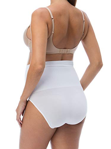 RelaxMaternity 5200 (Blanco, XXL) Bragas Postparto de Algondon contenitiva y Moldeadora para el Vientre