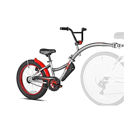 Remolque para Bicicleta, Bicicleta De Montaña, Remolque para Padres E Hijos, Neumático Grueso Plegable, Remolque para Niños, Bicicleta Común Plegable