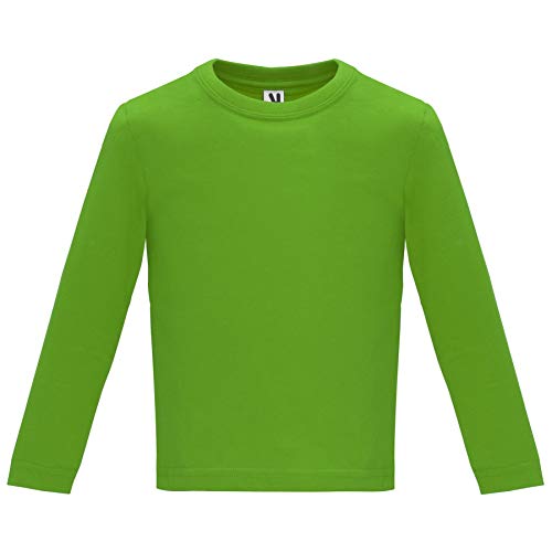 ROLY Camiseta Baby 7203 Bebé Manga Larga Verde Grass 83 24 M