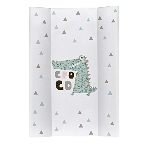 Rotho Babydesign Special Edition Cambiador de Cuña, Multicolor (Cheeky Croco), 70x50x10 cm