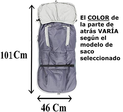 Saco POLAR de Invierno de Silla de Paseo - (Universal) - Animales Gris - OFERTA