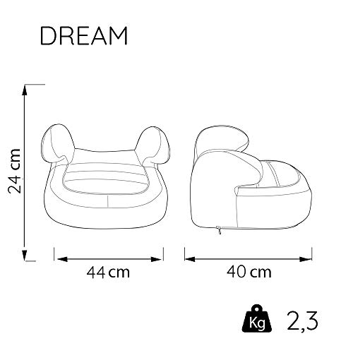 Silla de coche para Bebe elevador DREAM grupo 2/3 (15-36kg) -Minnie