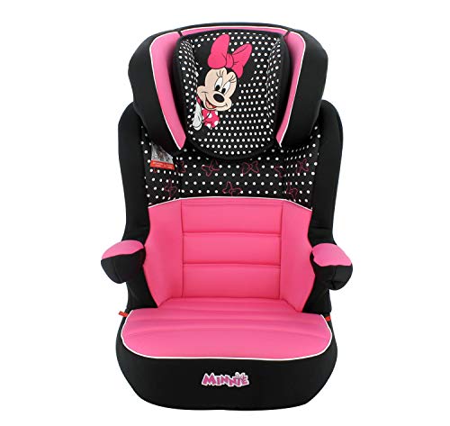 Silla de coche para elevador RWAY easyfix grupo 2/3 (15-36kg) - con proteccion lateral - Disney Minnie