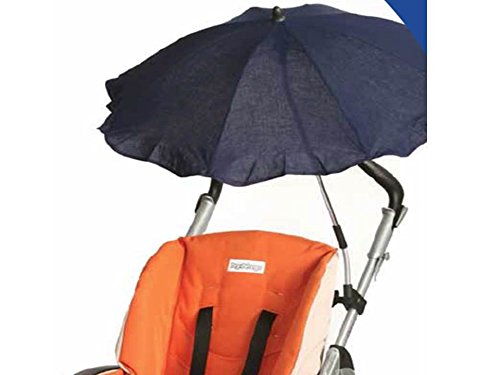 Sombrilla parasol para cochecito con enganche universal (colores surtidos – envío aleatorio)