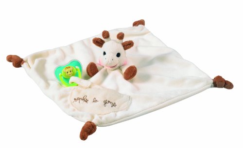 SOPHIE LA GIRAFE 260133.0 - Doudou con agarra chupete, beige/marrón