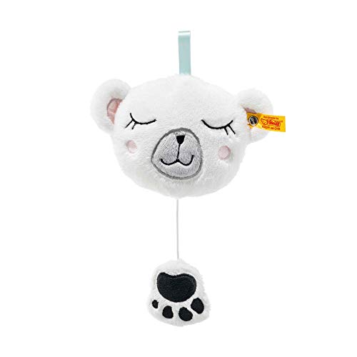 Steiff 241321 Soft Cuddly Friends Iggy - Peluche Musical, diseño de Oso Polar, Multicolor