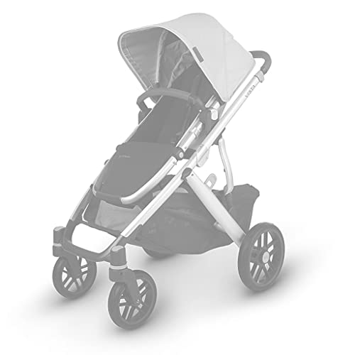 Tititnins® - Saco Silla Verano/Entretiempo Uppababy Vista/Cruz 2015 - V2 (2022) INDI RS. Sarga Rosa (**Convertible en Colchoneta)