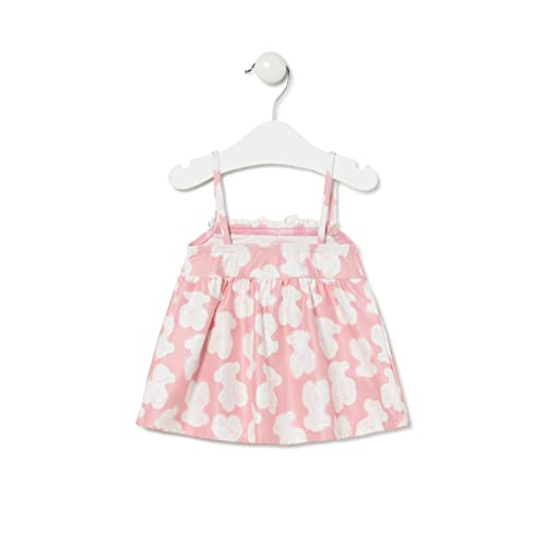 TOUS BABY - Vestido de playa, corte alto para Bebe/Niña. (2 Años, Vestido T. Brush-1608)