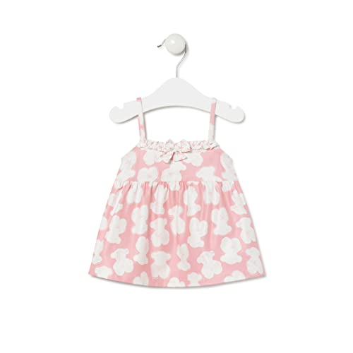 TOUS BABY - Vestido de playa, corte alto para Bebe/Niña. (2 Años, Vestido T. Brush-1608)