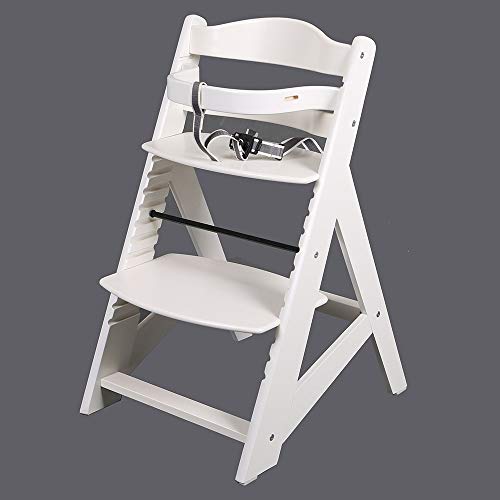 Trona estafa escalera Silla para niños Trona de bebé Trona de Madera para bebé 65510-02