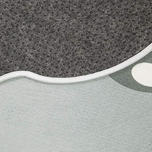 TT Home Alfombra Infantil Bebé Niños Niñas Forma Oso Koala Moderna, Color:Gris, Tamaño:90x120he cm