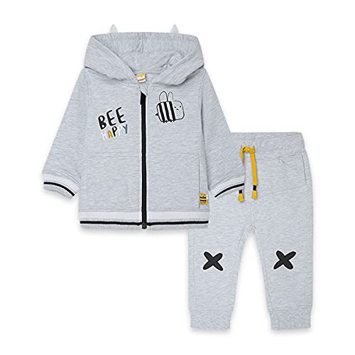 Tuc Tuc Sudadera Y PANTALÓN Felpa Jogging NIÑO Gris Bee Happy FW21, 2A Bebé-Niños