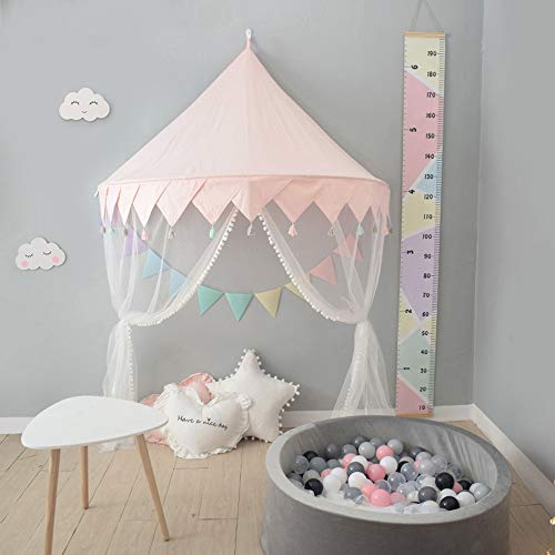 Tul Dosel Azul Mosquitera Cuna Bebe Cortina para Cama Infantil Decoración Habitación Juvenil pared Tienda Bebe Juegos Regalo NTE003