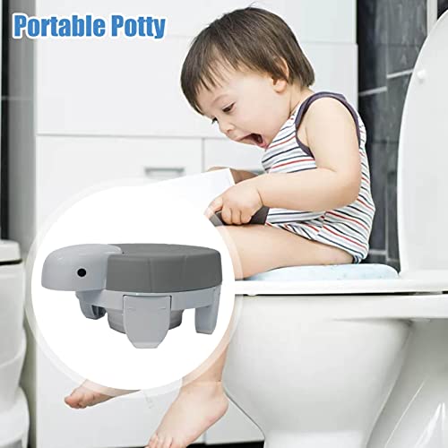 Umifica Orinal de Viaje para niños pequeños | Orinal portátil para niños pequeños para Inodoro - Asiento de Entrenamiento para Orinal de bebé para el hogar, automóvil, Campamento