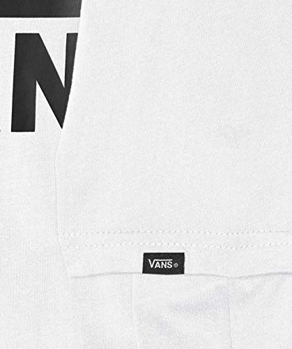 Vans Classic Kids Camiseta, Blanco (White-Black YB2), 7-8 años (Talla del Fabricante: 7) para Bebés