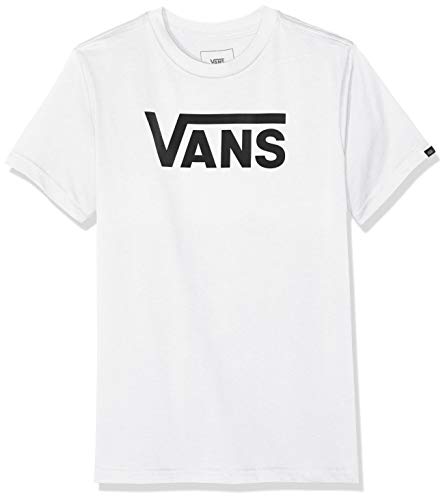 Vans Classic Kids Camiseta, Blanco (White-Black YB2), 7-8 años (Talla del Fabricante: 7) para Bebés