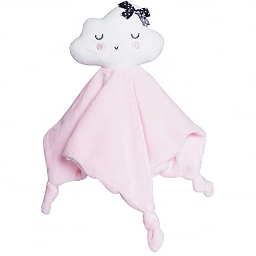 Viviland Manta de seguridad para bebé con peluche, Lovey para bebé recién nacido, paquete de regalo, niña nube