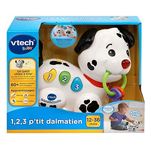 Vtech – 80 – 502805 – Formas clasificarlos y apilable – 1 2 3 pequeñas dálmata , color/modelo surtido