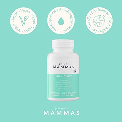 We Are Mammas - Vitamina para mujer - Suplemento Alimenticio para la Lactancia - Favorece la Producción de Leche Materna - Complemento Alimenticio con Cardo Mariano - 120 Cápsulas