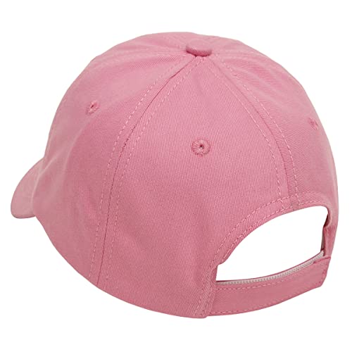 Yixda Gorra de béisbol para bebé, niño, niña, ajustable, protección UV, gorra de béisbol, rosa oscuro, S