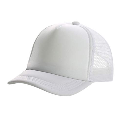 YJLX Gorra de béisbol para bebé, para niños, transpirable, para verano, protección UV, gorra de béisbol, gorra de béisbol, gorra ajustable, E, Talla única