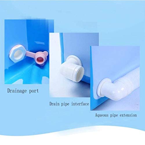 ZHANGXU Bañera For Adultos Bañera Plegable Portátil, Bañera For Bebés Y Niños, Hogar Bañera Grande Plato De Ducha Plegable Fácil De Acomodar Bañera Grande