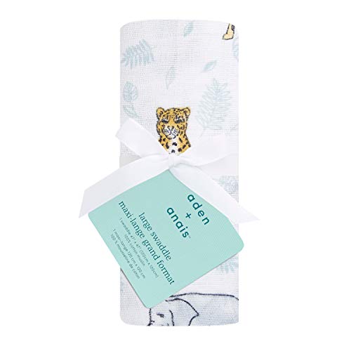 aden + anais Swaddle clásico 100% algodón Muselina - Jungla - Tropical