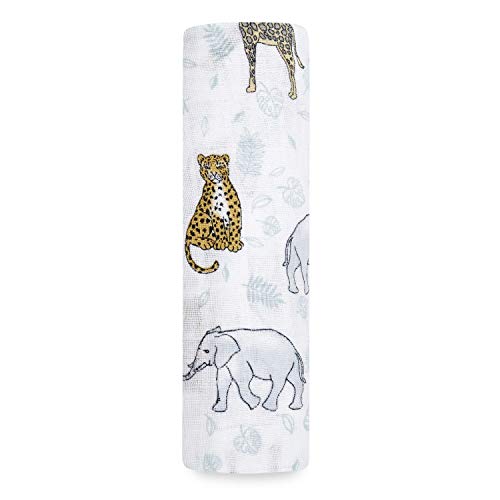 aden + anais Swaddle clásico 100% algodón Muselina - Jungla - Tropical