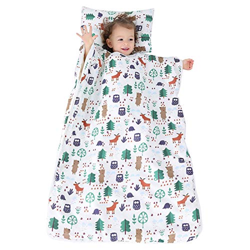 Almohadas Plegables Y Divertidos Sacos De Dormir,Guardería Para Niños Jardín De Infantes Viaje Almohada Extraíble Saco De Dormir Cojín Para Siesta Para Niños 150Cm