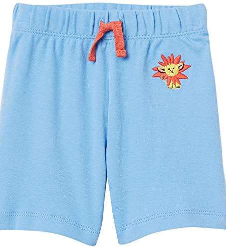 Amazon Essentials Baby Disney Ruffle Bloomer Shorts Pantalones Cortos, Paquete de 3 León King Play Eat Roar, 18 Meses, Pack de 3