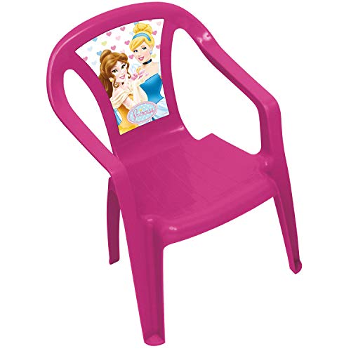 ARDITEX WD7970 - Silla de plástico Monoblock, diseño Princesas Disney