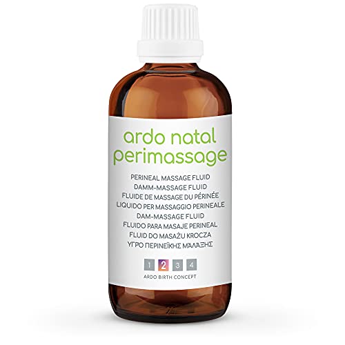 ARDO Natal Perimassage for expecting Mum - Líquido de masaje perineal para una preparación óptima del embarazo para un nacimiento suave, 50 ml.