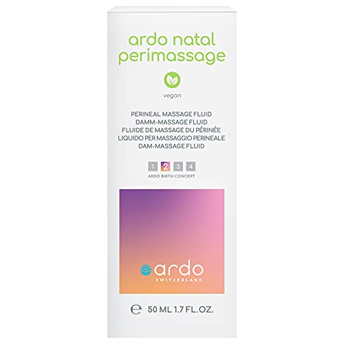 ARDO Natal Perimassage for expecting Mum - Líquido de masaje perineal para una preparación óptima del embarazo para un nacimiento suave, 50 ml.