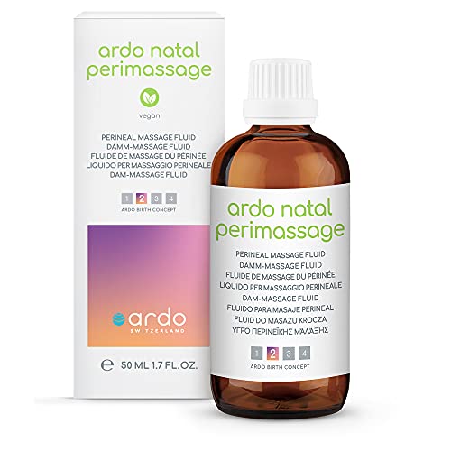 ARDO Natal Perimassage for expecting Mum - Líquido de masaje perineal para una preparación óptima del embarazo para un nacimiento suave, 50 ml.