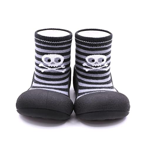 Attipas-Zapatos Primeros Pasos-Modelo Funny Halloween- Negro