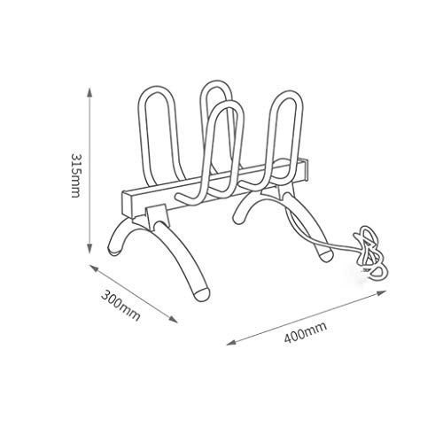 AWJ Secador de Zapatos eléctrico Calentador seco Calentador de Botas Desodorante Esterilizador Estante de riel para 2 Pares de Zapatos, Calentador Estante de riel de Bota Deshumidificar Calentad