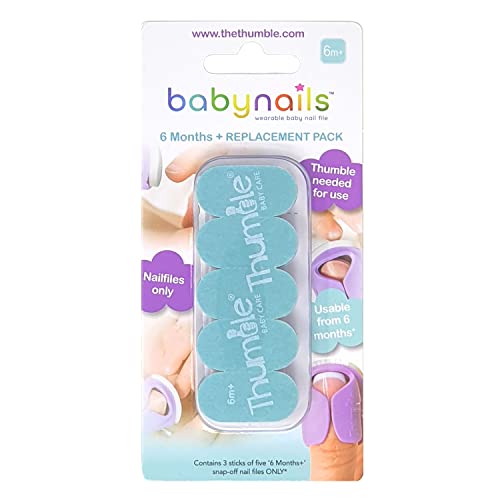 Baby Nails Juego de limas de uñas de repuesto - 6 meses +