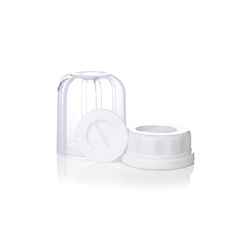 BABY-WALZ repuesto-Set chupete accesorios, blanco