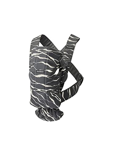 BABYBJÖRN Baby Carrier Mini, algodón, antracita/paisaje