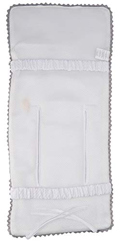 Babyline Confortable Damas Gris - Colchoneta para silla de paseo, unisex